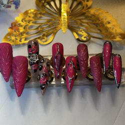 Pink And Cheetah 💅 