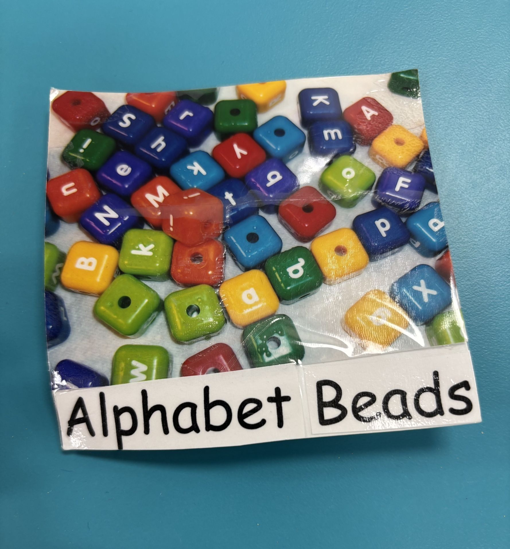 Alphabet Letter Abc Beads