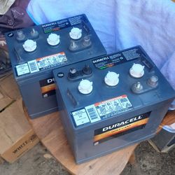 Duracell Golf Cart Ultra BATTERIES 6 Volt