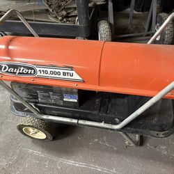 Dayton 110,000 BTU Forced Air Kerosene Portable Heater