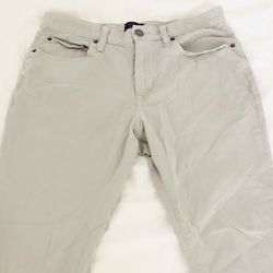 Gap Khakis Slim Stretch – 31x30 Grey (Clay)