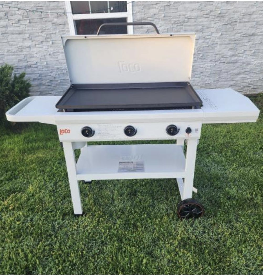 LOCO 36 in. 3-Burner Classic SmartTemp Flat Top Grill/Plancha 