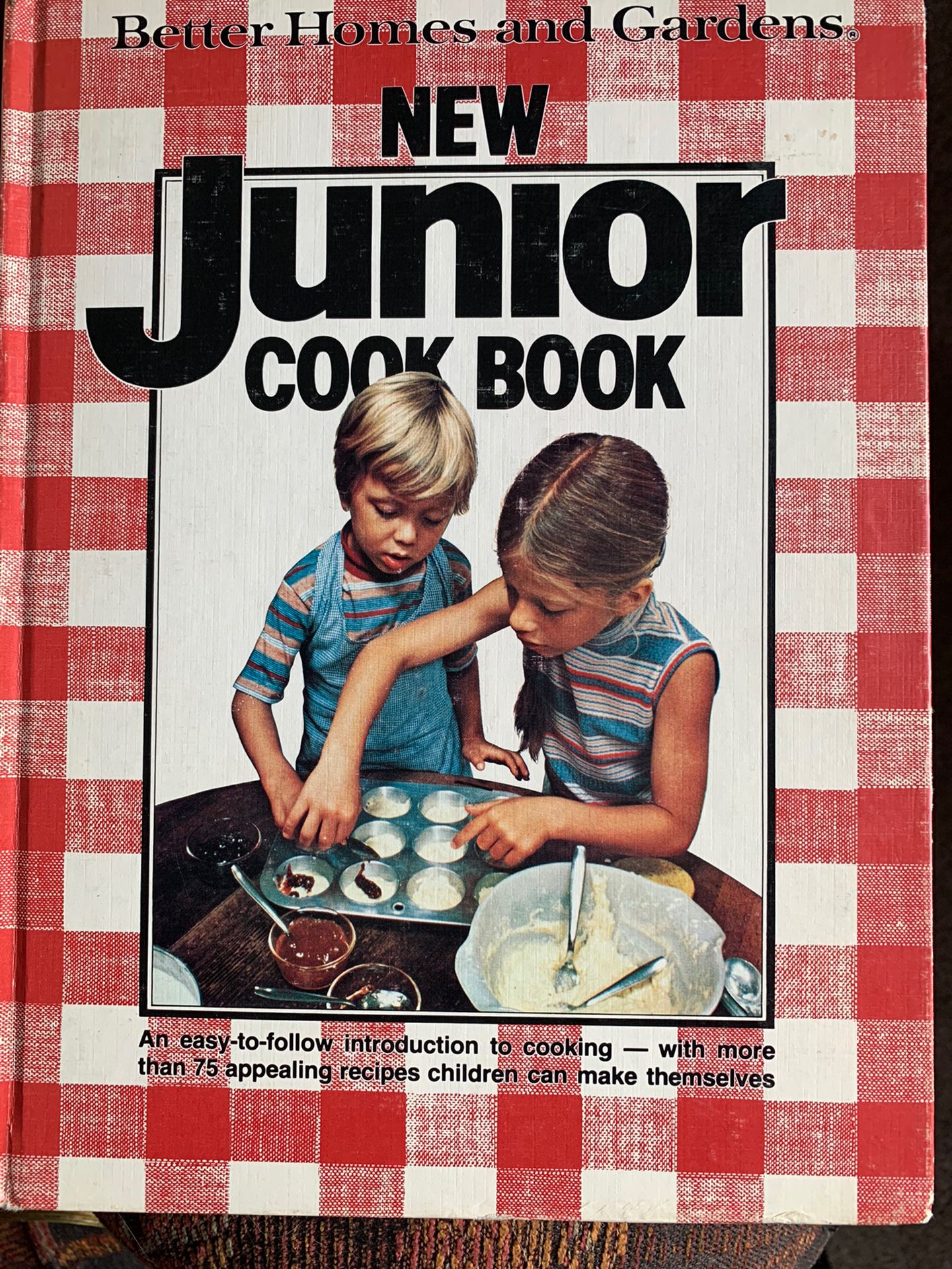 Vintage Betty Crocker Junior cookbook color photos