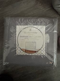 Mesh crib liner