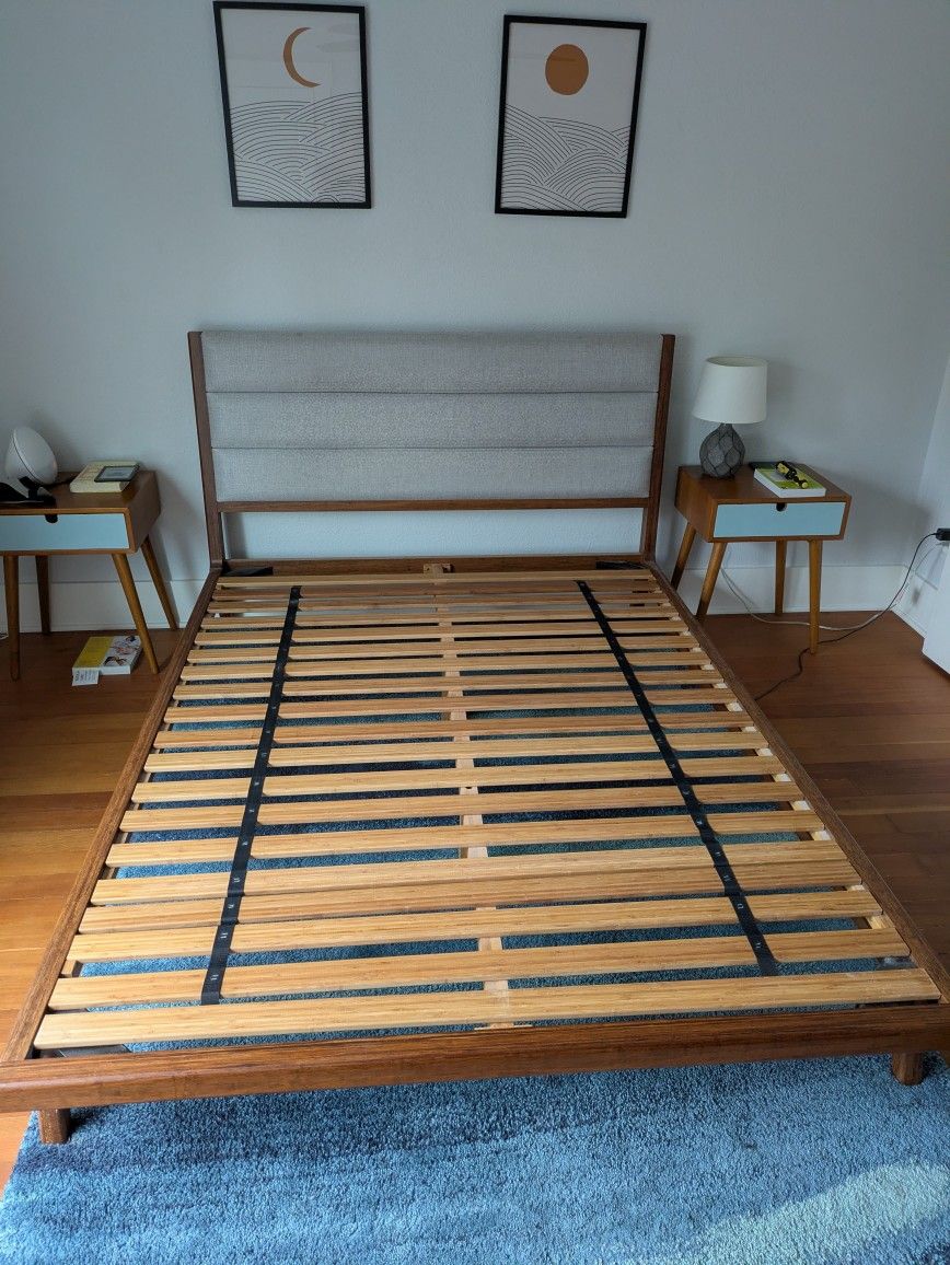 Queen Size Hardwood Bed Frame