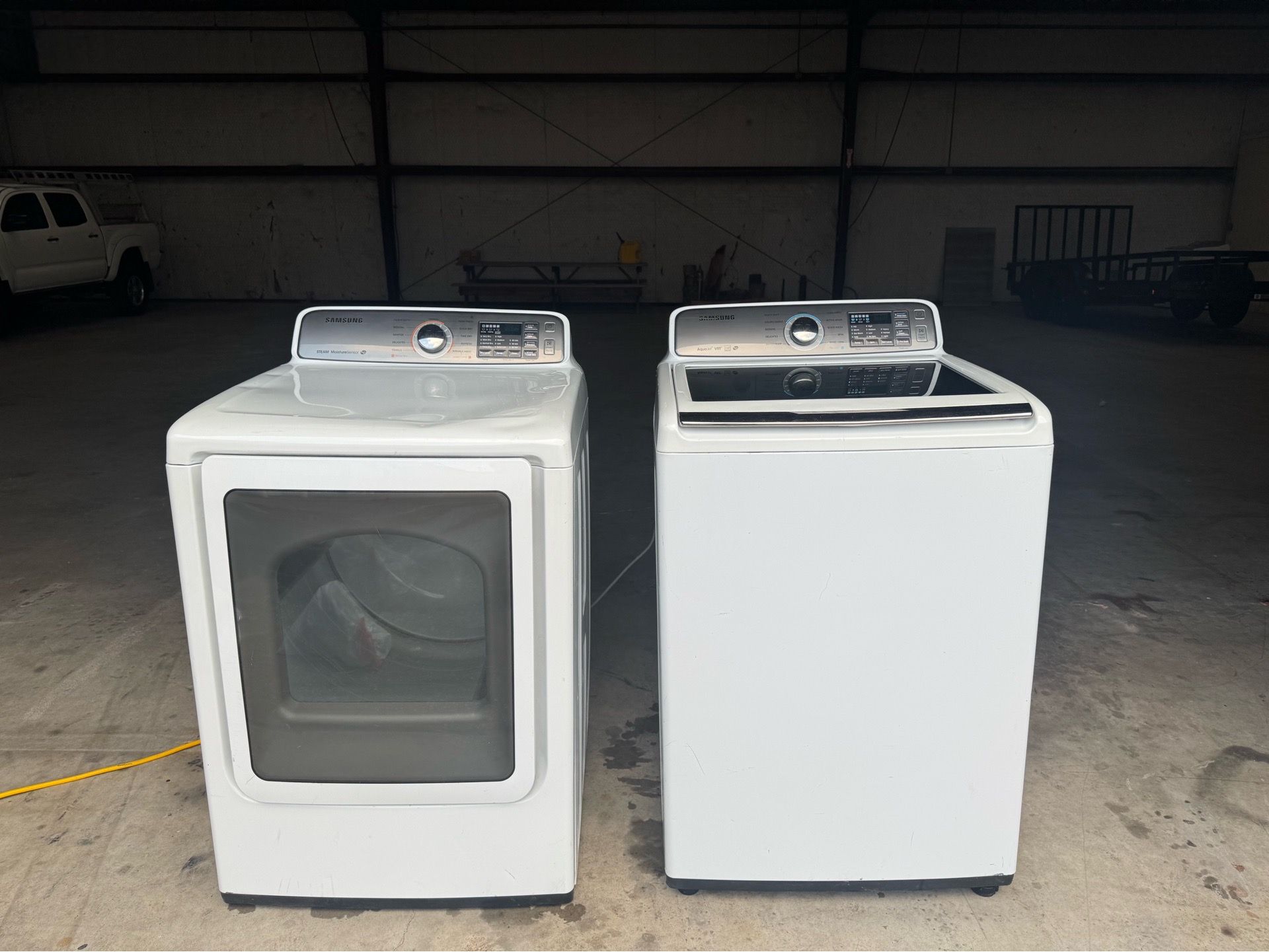 Samsung washer and dryer