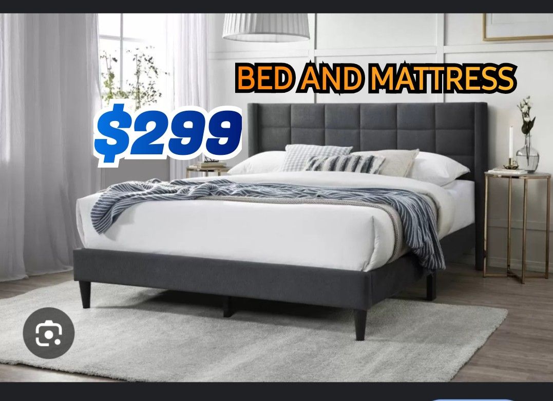 Queen Size Mattress And Bed Frame