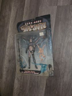 The skull queen dark ages Spawn action figure