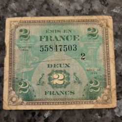 🇫🇷 FRANCE- WWII - 1944 - 2 FRANCS - 