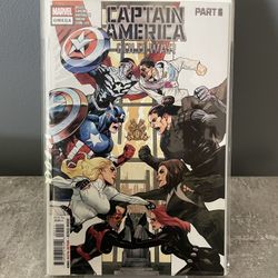 Captain America: Cold War Omega #1 (Marvel Comics, 2023) Complete Four Cover Set