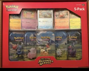 COSTCO Ascended Heroes Mini Tins 5-Pack Collection Sealed
