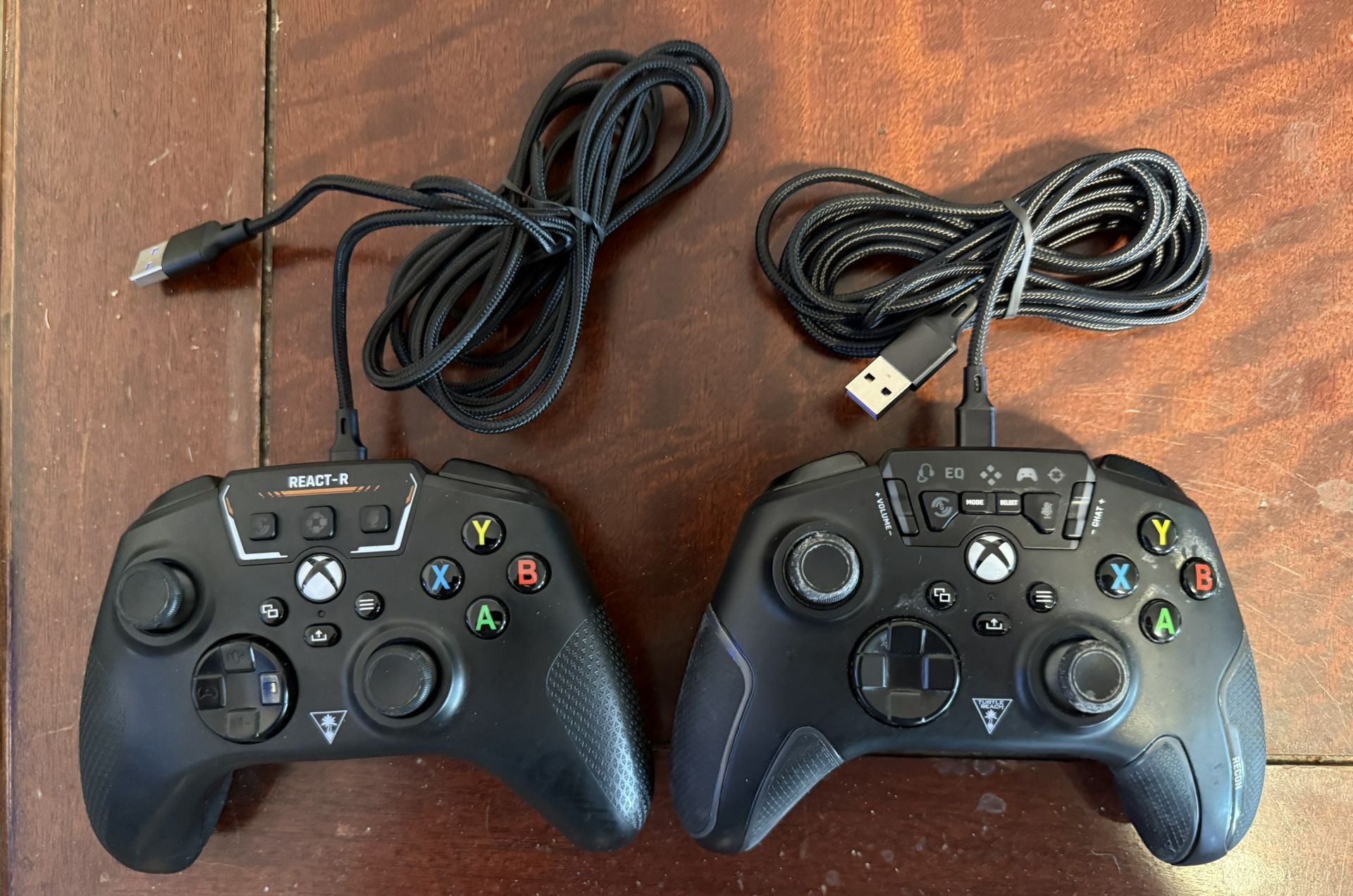 XBOX ONE TURTLE BEACH recon wired controllers $20 each pickup Inman SC or ship I sale games $5–$10 each