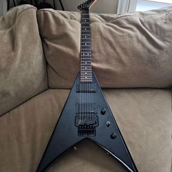 Jackson Professional Series King V Made in Japan 1990s - Gloss Black