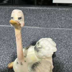 Vintage Josef Original Ostrich Figurine