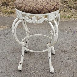 Vintage Iron Stool