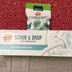 Scotch-Brite Scrub & Drop Dissolvable Toilet Bowl Cleaning System 