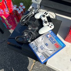 PS4 With Controller. 