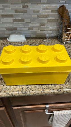 LEGO Yellow Brick Storage Box