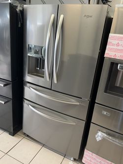 WHIRLPOOL 4 DOOR FRIDGE