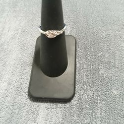 Sterling Silver One Wing Ring Sz 6