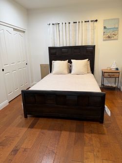 Queen Bed Frame (Ashley furniture )