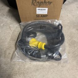 Rophor 50 AMP Generator Inlet Cord