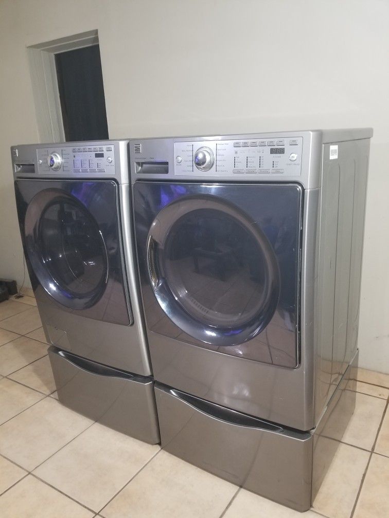 Kenmore washer And Gas Dryer Free Deliver And Install 6 Month warranty