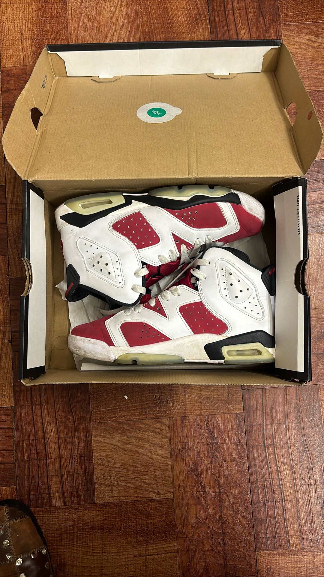 carmine retro 6 air jordan nike 
