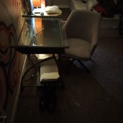 Office Chair, Desk, & Functional Printer (Goes to the best offer)