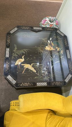 Vintage Mother Pearl Table