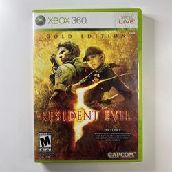 Resident Evil 5 - Gold Edition (Microsoft Xbox 360, 2009) - CIB