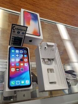 iPhone x 64gb unlocked 60 warranty
