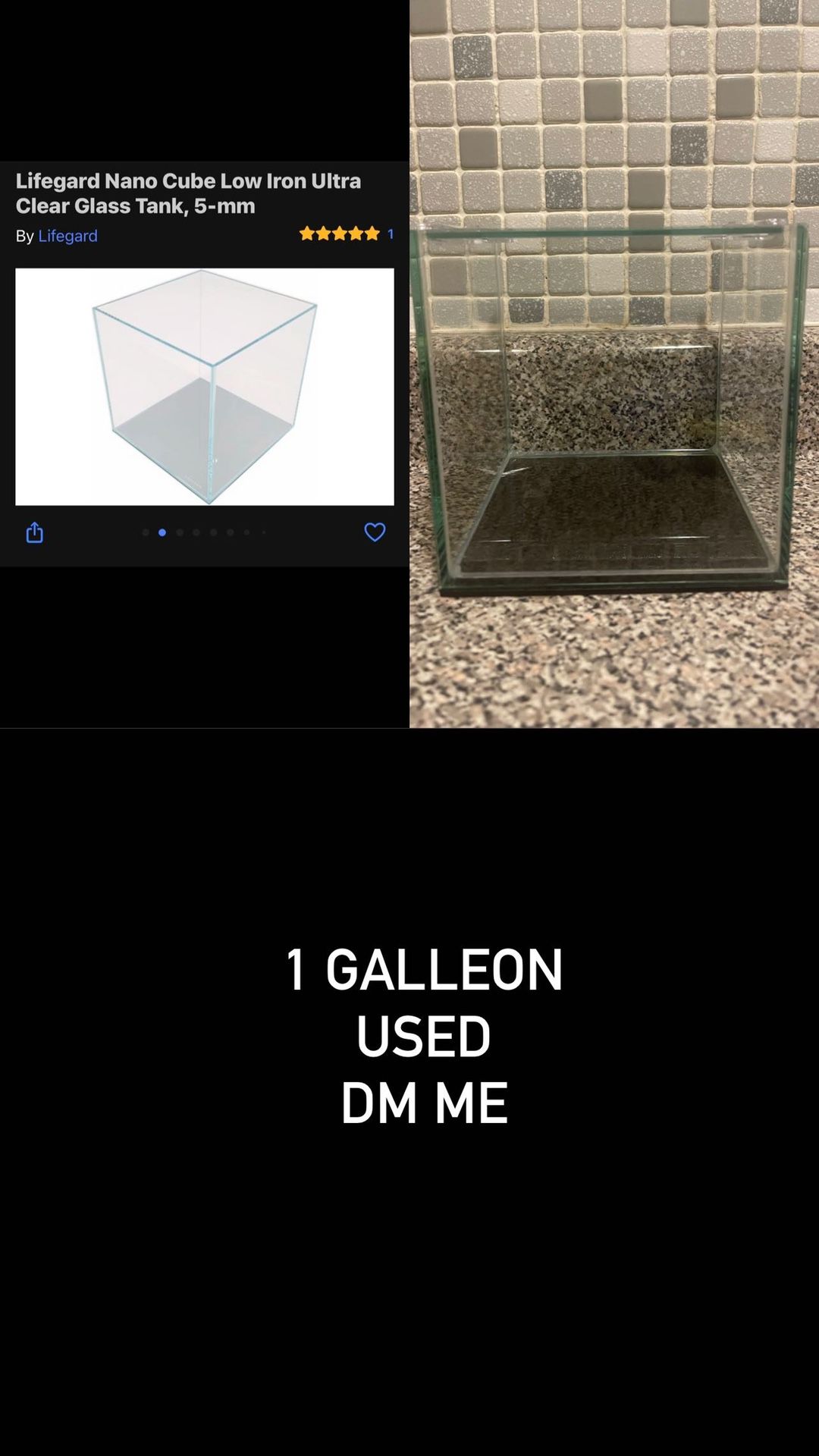 1 Gallon Glass 