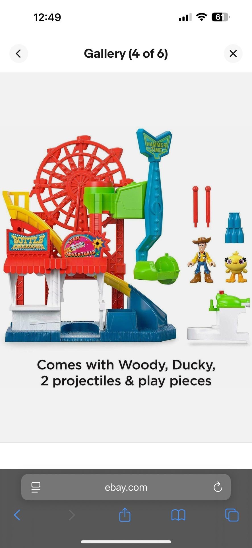 Toy Story Carnival Playset 