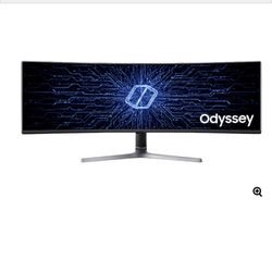 49" Odyssey CRG9 DQHD 120Hz HDR1000 QLED Curved Gaming Monitor