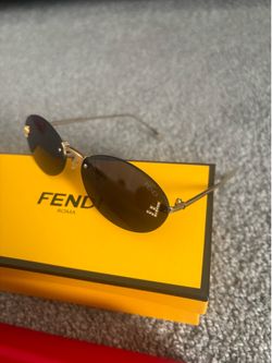 Black & Gold Fendi Women’s Sunglasses