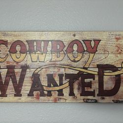 Wood Sign 