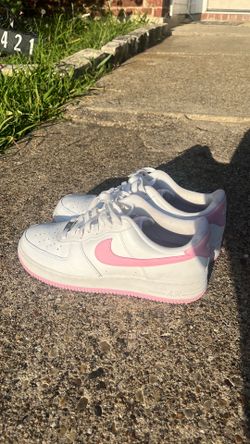 Nike Air Force 1 White/Pink - $60 OBO - Need Gone Today