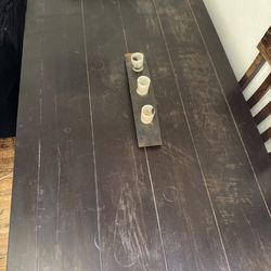 Wood Dining Table w6 chairs