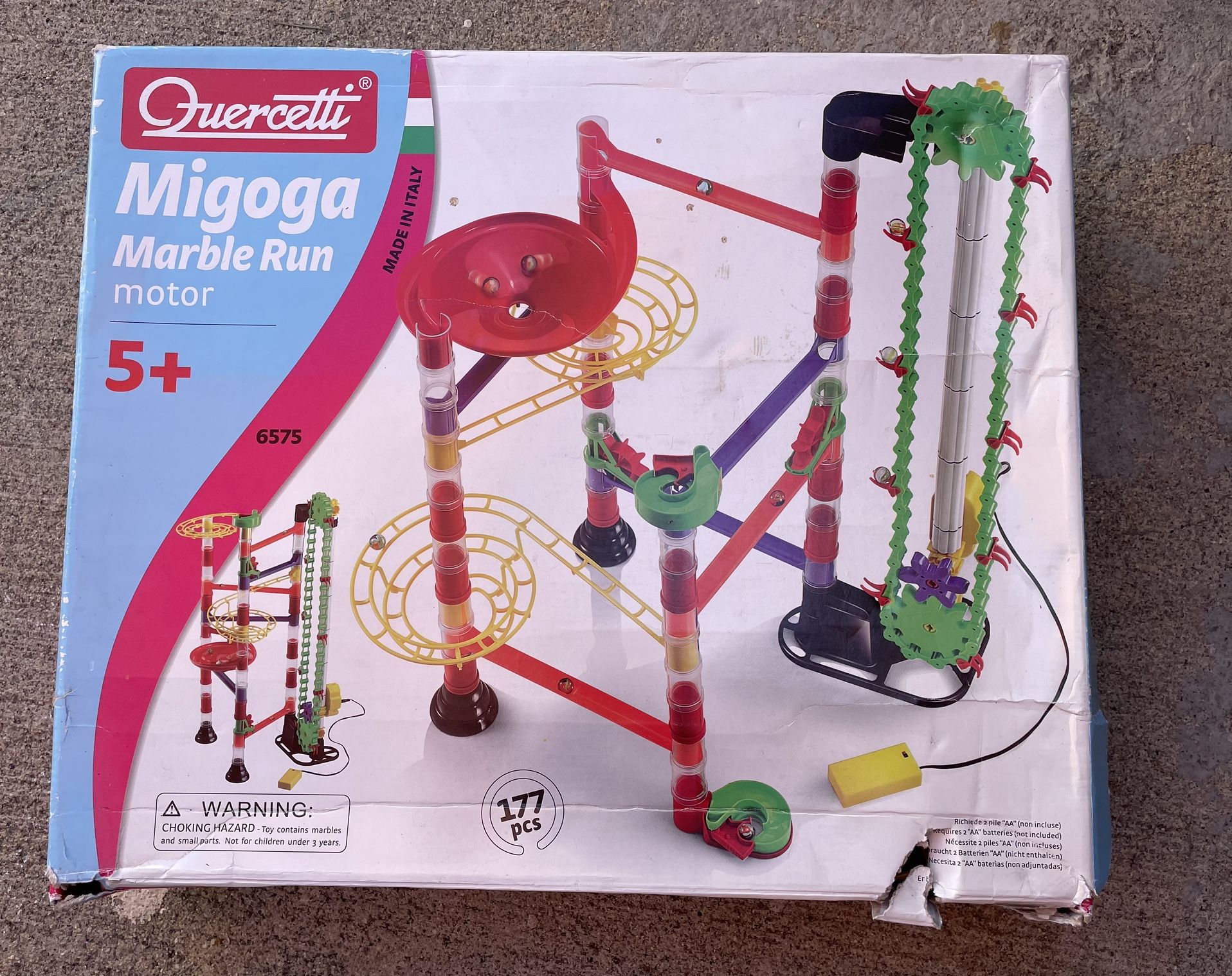 Multiple Sets Of Quercetti Marble Run