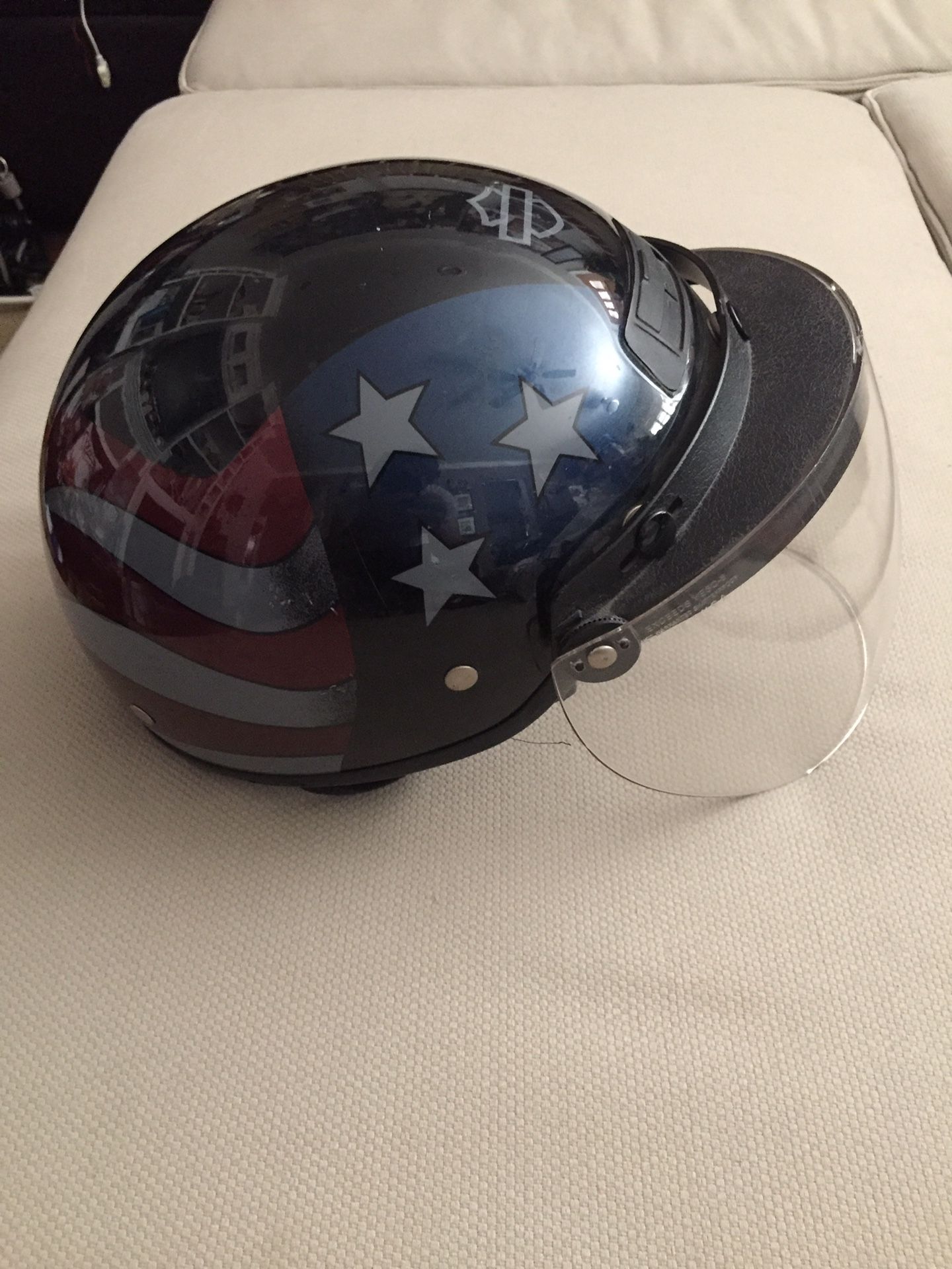 AGV DJHD American Flag half helmet size M
