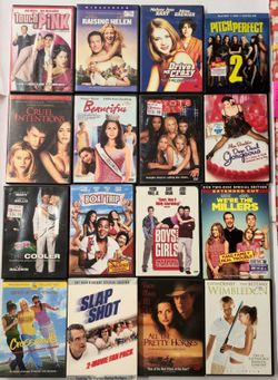 16 Movie DVD Blu-ray Lot Mint Condition Like New 19 Discs Included