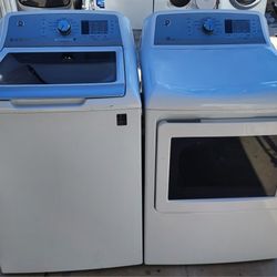 Set GE Profile Washer And Dryer Electric