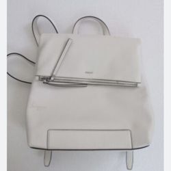 DKNY Jaye White Backpack