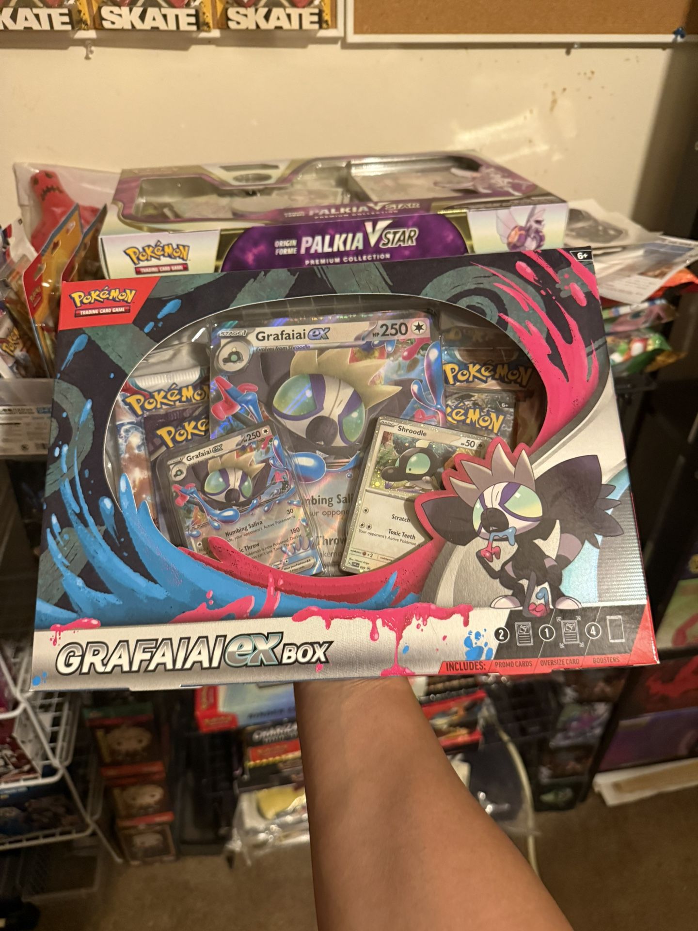 Pokemon grafaiai ex box new