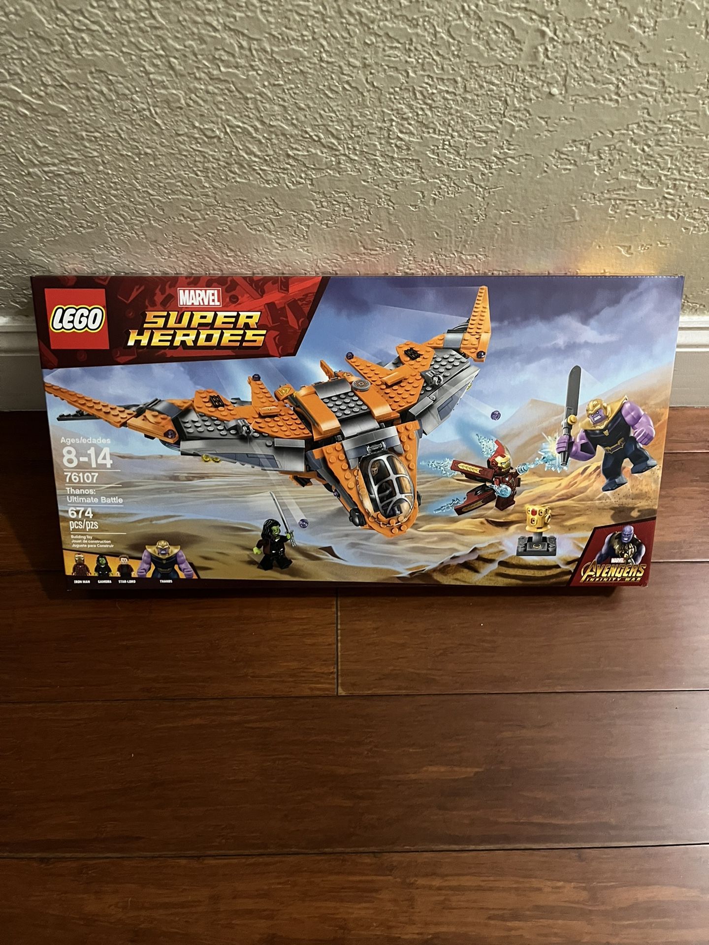 LEGO 76107 Marvel Super Heroes Thanos: Ultimate Battle - Main Image