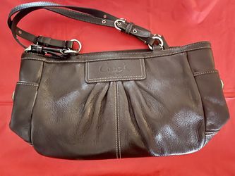 Coach Leather Shoulder Purse 