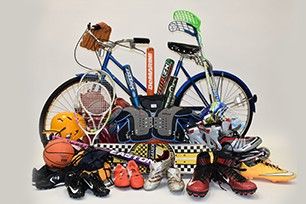 Need some sports old/used equipment