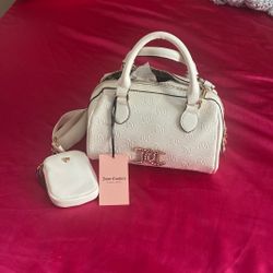 White Juicy Couture Bag. 