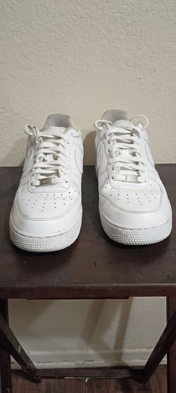 White Air Force Ones Men's (Size 9.5)